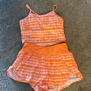 Senita cropped cami and short set